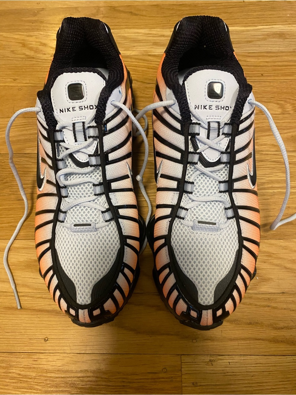 NEW Nike Shox TL Blue Tint Orange W - Picture 2 of 5